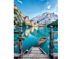 Clementoni Dėlionė 500 vnt. - Braies ežeras