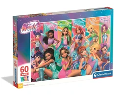 Clementoni Dėlionė 60 vnt. - Winx