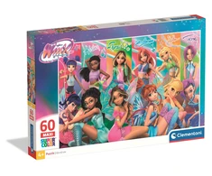 Clementoni Dėlionė 60 vnt. - Winx