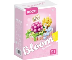 Clementoni Immaster KOCO blokeliai sukulentai rožių vazonas 249vnt 02086 44187