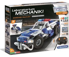 Statybinis rinkinys - policijos automobilis su nuotolinio valdymo pultu - Clementoni 50124
