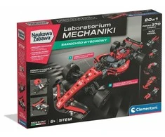 Clementoni mokslinė pramoga – mechanikos laboratorija: lenktyninis automobilis