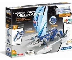 Clementoni Statybinis rinkinys Mechanikos laboratorija Trimaranas ir vandens motociklas