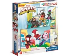 Clementoni Dėlionė 2x20 vnt. - Spidey ir bičiuliai