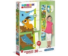 Clementoni Puzzle 30 elementai matavimo Aš - Saldūs gyvūnai