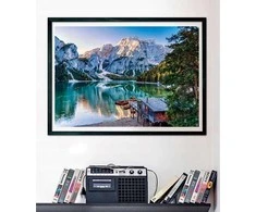 Clementoni Dėlionė 1000 vnt. - Smaragdinis Braies ežeras
