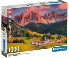 Clementoni Dėlionė 1000 vnt. - Dolomitinės Alpės