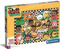 Clementoni Dėlionė 180 vnt. - Emoji Town