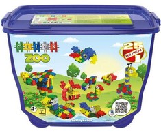 Clics toys Original CLICS FB001 ZOO konstruktoriaus kaladėlės 460 dalių 25 in 1 HIT