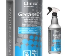 Riebalų šalinimo priemonė stipriems riebiems nešvarumams pašalinti CLINEX GreaseOff 1L