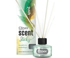 Clinex Kvapios smilkalų lazdelės kambario gaivinimui CLINEX Scent Sticks SPIRIT 45ml Kvapios smilkalų lazdelės kambario gaivinimui CLINEX Scent Sticks SPIRIT 45ml