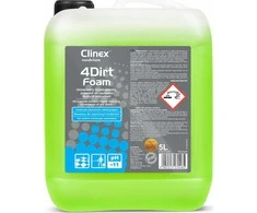 Putų preparatas riebiems nešvarumams šalinti CLINEX 4Dirt Foam 5L