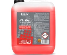 Puikus skystis vonios kambariams, sanitariniams prietaisams, CLINEX W3 Multi 5L siūlėms valyti