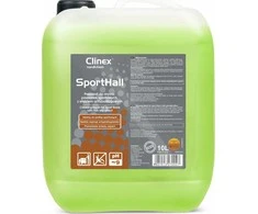 Neslystantis skystis PVC, linoleumo, parketo grindų valymui sporto salėse CLINEX SportHall 10L