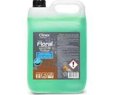 Grindų valymo skystis be dryžių, blizgesio, kvapo CLINEX Floral - Ocean 10L