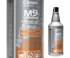 CLINEX M9 Stiprus 1L skystis, skirtas stipriai nešvarių grindų valymui