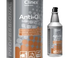 CLINEX Anti-Oil 1L skystis, skirtas stipriai alyvuotų grindų valymui