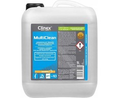 Clinex Universalus valymo priemonė Multi Clean, skirta plauti vandeniui atsparius paviršius, Mango, 5 l