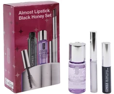 Clinique Almost Lipstick Juodas Honey Set