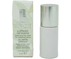 Clinique A Different Nail Enamel Base &amp; Top Coat Nagų lakas, 9 ml