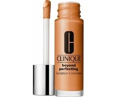 Clinique Beyond Perfecting Paraben-Free Matte Finish Liquid Foundation &amp; Maskuoklis 2-In-1 23 Ginger, 30 ml