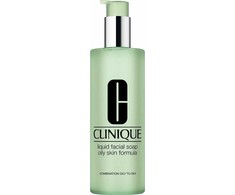 „Clinique All About Clean“ skystas veido muilas riebiai odai, valomasis muilas