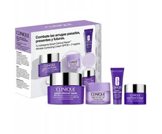 Clinique CLINIQUE_SET Smart Clinical Repair komplektas korygujący kremas nuo raukšlių do twarzy SPF30 50ml + serum korygujące zmarszczki 10ml + korygujący kremas nuo raukšlių pod oczy 5ml + balsam do demakijażu i oczyszczania twarzy 15ml (1923333211