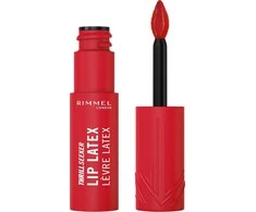 Rimmel London Thrill Seeker Lip Latex skystieji lūpų dažai, atspalvis: 400 Rimmel Raudona, 6 ml