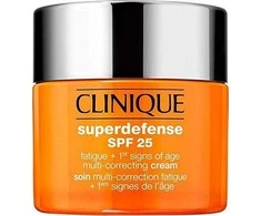 „Clinique Superdefense Broad Spectrum SPF25“ daugiafunkcis korekcinis kremas nuo nuovargio ir pirmųjų amžiaus požymių, 50 ml