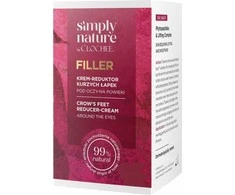 Clochee „Simply Nature“ užpildinis kremas nuo paakių ir vokų patinimo, 15 ml