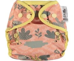 Nappy Close Caboo Meška, daugkartinio naudojimo sauskelnių su 3-16 kg snapais, 1 vnt.