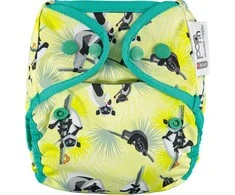 Close Caboo daugkartinės sauskelnės Pop-in AIO Lemūras 4.5-16 kg, 1 vnt.