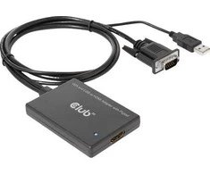 Club 3D CAC- 1720 USB - HDMI - VGA Juodas (500717)