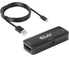 Club 3D Club3D adapteris aktyvus HDMI 4K60Hz (F/F), juodas