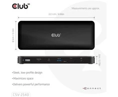 Club 3D 14-in-1 USB-C Docking Stotis