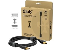 Club 3D DP kabelis 2.1 DP80 sertifikuotas 10K/8K/4K M/M mažmeninė prekyba - Kabelis (CAC-1094)