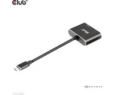 Club 3D CLUB3D MST šakotuvas USB3.2 Gen2 Type-C (DP Alt-Mode) į DisplayPort + HDMI 4K60Hz M/F