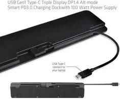 Club 3D USB-C stotis / replikatorius (CSV-1565)