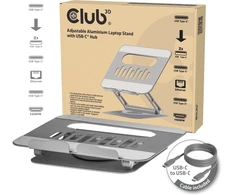 Club 3D Club3D Podstawka pod laptopa su HUB-em USB-C 100W 360° 4K60Hz