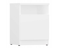 Top E Shop GALAX 30/1D Baltas BEDSIDE TABLE