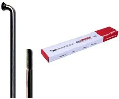 Cn Spoke Szprychy CNSPOKE STD14 2.0-2.0-2.0 nerūdijantis plienas 212mm juoda + nyple 144szt.