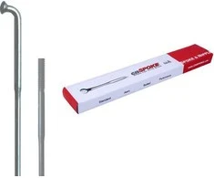Cn Spoke stipinai DB454 2.0-1.8-2.0 nerūdijančio plieno 252mm sidabro + yple 144 vienetų.