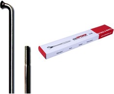 Cn Spoke Stipinai STD14 2.0-2.0-2.0 nerūdijantis plienas 188mm juodas + speneliai 144vnt.