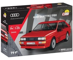 Cobi Kaladėlių rinkinys Audi Quattro 1980 raudonas 1:35