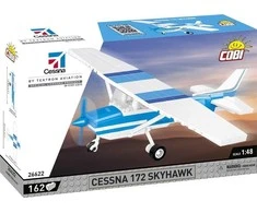 COBI Cessna 172 Skyhawk konstruktorius 1:48, balta–mėlyna (26622)