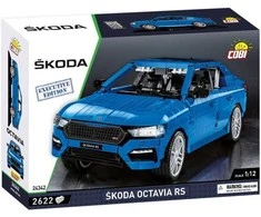 „Cobi COBI Skoda Octavia RS“ – „Executive Edition“ statybinis žaislas (1:12 mastelis)
