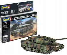 Revell Leopard 2A6/A6M tanko dovanų rinkinys 1/72 su dažais ir klijais