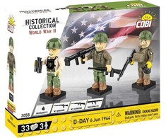 COBI HC WWII D-DAY 6 JUN 1944 33kl/3fig 2058