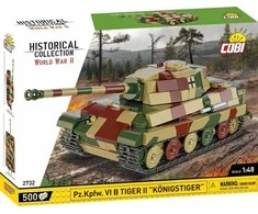 Cobi Klocki Pz.kpfw. vi b tiger ii konigstiger blokai