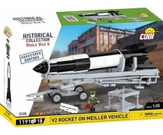 Cobi. Istorinė kolekcija V2. Raketa su transporteriu